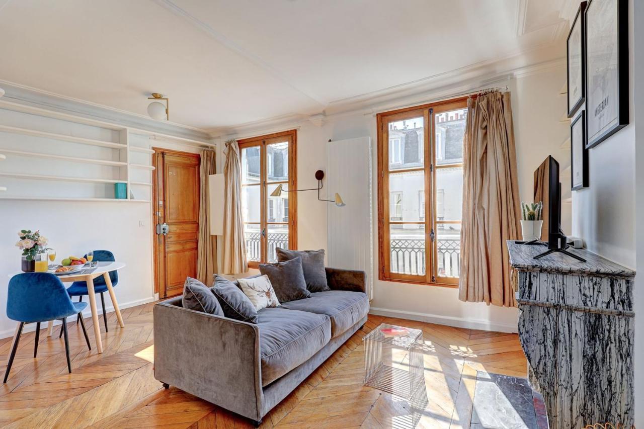 Ferienwohnung Marais - 1Br Paris Exterior foto
