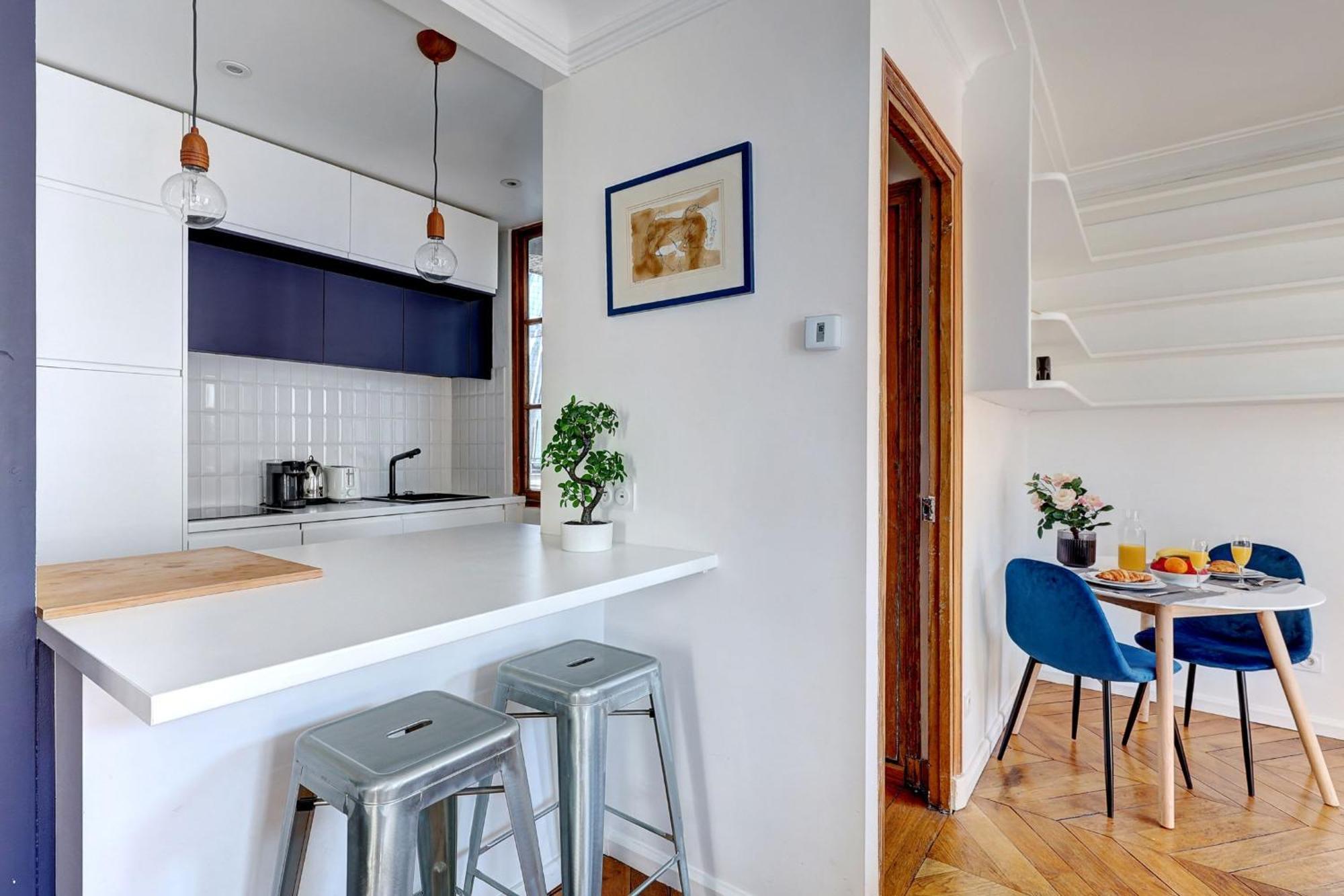 Ferienwohnung Marais - 1Br Paris Exterior foto