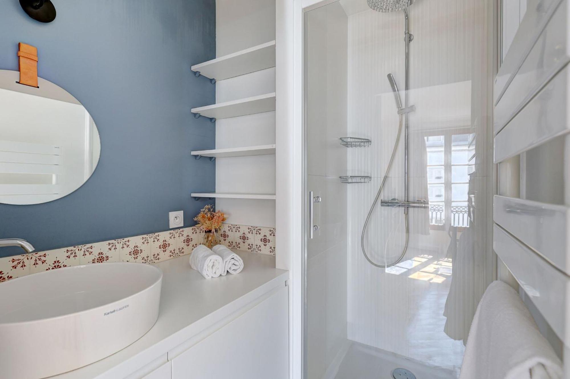 Ferienwohnung Marais - 1Br Paris Exterior foto