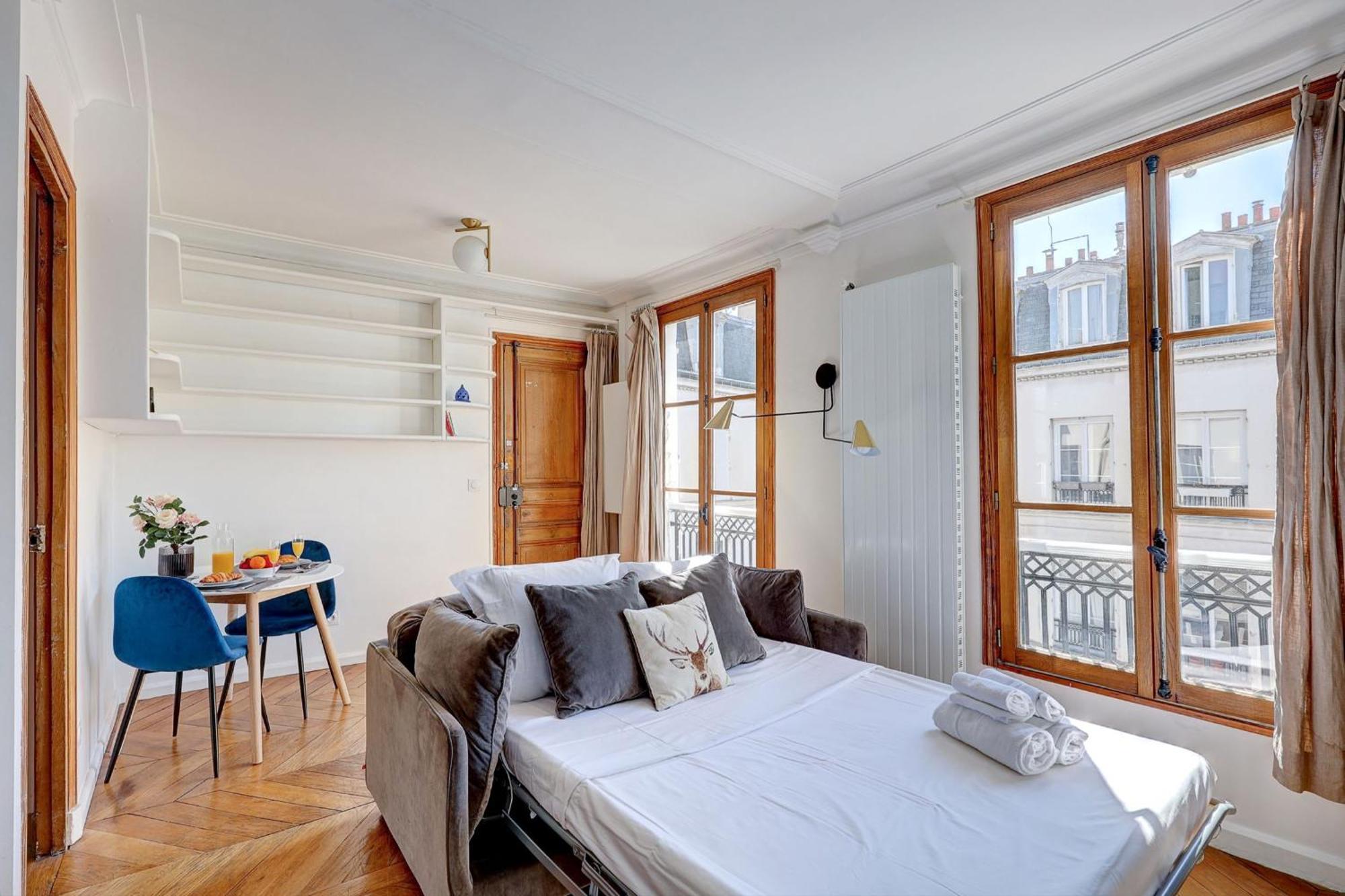 Ferienwohnung Marais - 1Br Paris Exterior foto