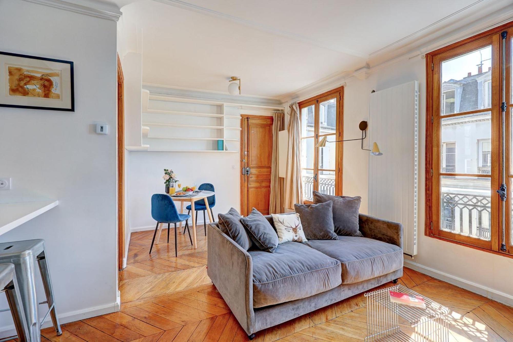 Ferienwohnung Marais - 1Br Paris Exterior foto